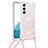 Coque Silicone Motif Fantaisie Souple Couleur Unie Etui Housse Y03B pour Samsung Galaxy S21 5G Petit