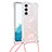 Coque Silicone Motif Fantaisie Souple Couleur Unie Etui Housse Y03B pour Samsung Galaxy S21 FE 5G Petit
