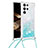 Coque Silicone Motif Fantaisie Souple Couleur Unie Etui Housse Y03B pour Samsung Galaxy S24 Ultra 5G Cyan