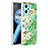 Coque Silicone Motif Fantaisie Souple Couleur Unie Etui Housse Y04B pour Oppo A96 4G Pastel Vert