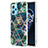 Coque Silicone Motif Fantaisie Souple Couleur Unie Etui Housse Y04B pour Realme 9 4G Vert Nuit