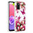 Coque Silicone Motif Fantaisie Souple Couleur Unie Etui Housse Y04B pour Samsung Galaxy A03s Petit