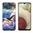 Coque Silicone Motif Fantaisie Souple Couleur Unie Etui Housse Y04B pour Samsung Galaxy A12 Mixte