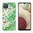 Coque Silicone Motif Fantaisie Souple Couleur Unie Etui Housse Y04B pour Samsung Galaxy A12 Nacho Pastel Vert