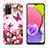 Coque Silicone Motif Fantaisie Souple Couleur Unie Etui Housse Y04B pour Samsung Galaxy F02S SM-E025F Rouge