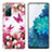 Coque Silicone Motif Fantaisie Souple Couleur Unie Etui Housse Y04B pour Samsung Galaxy S20 FE 4G Rouge