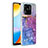 Coque Silicone Motif Fantaisie Souple Couleur Unie Etui Housse Y04B pour Xiaomi Redmi 10C 4G Violet