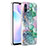 Coque Silicone Motif Fantaisie Souple Couleur Unie Etui Housse Y04B pour Xiaomi Redmi 9AT Vert Nuit