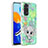 Coque Silicone Motif Fantaisie Souple Couleur Unie Etui Housse Y04B pour Xiaomi Redmi Note 11S 4G Petit