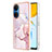 Coque Silicone Motif Fantaisie Souple Couleur Unie Etui Housse Y05B pour Huawei Honor X7 Petit