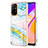 Coque Silicone Motif Fantaisie Souple Couleur Unie Etui Housse Y05B pour Oppo A94 5G Colorful