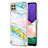 Coque Silicone Motif Fantaisie Souple Couleur Unie Etui Housse Y05B pour Samsung Galaxy A22 5G Colorful