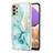 Coque Silicone Motif Fantaisie Souple Couleur Unie Etui Housse Y05B pour Samsung Galaxy A32 4G Vert