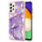 Coque Silicone Motif Fantaisie Souple Couleur Unie Etui Housse Y05B pour Samsung Galaxy A52s 5G Violet