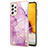Coque Silicone Motif Fantaisie Souple Couleur Unie Etui Housse Y05B pour Samsung Galaxy A72 4G Violet Clair