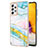 Coque Silicone Motif Fantaisie Souple Couleur Unie Etui Housse Y05B pour Samsung Galaxy A72 5G Colorful