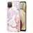 Coque Silicone Motif Fantaisie Souple Couleur Unie Etui Housse Y05B pour Samsung Galaxy M12 Rose