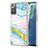 Coque Silicone Motif Fantaisie Souple Couleur Unie Etui Housse Y05B pour Samsung Galaxy Note 20 5G Colorful