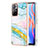 Coque Silicone Motif Fantaisie Souple Couleur Unie Etui Housse Y05B pour Xiaomi Poco M4 Pro 5G Colorful