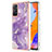 Coque Silicone Motif Fantaisie Souple Couleur Unie Etui Housse Y05B pour Xiaomi Redmi Note 11 Pro 5G Violet