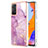 Coque Silicone Motif Fantaisie Souple Couleur Unie Etui Housse Y05B pour Xiaomi Redmi Note 12 Pro 4G Violet Clair