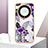 Coque Silicone Motif Fantaisie Souple Couleur Unie Etui Housse Y06B pour Huawei Honor Magic5 Lite 5G Violet