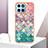 Coque Silicone Motif Fantaisie Souple Couleur Unie Etui Housse Y06B pour Huawei Honor X6 5G Colorful