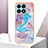 Coque Silicone Motif Fantaisie Souple Couleur Unie Etui Housse Y06B pour Huawei Honor X8a 4G Petit