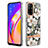 Coque Silicone Motif Fantaisie Souple Couleur Unie Etui Housse Y06B pour Oppo A94 5G Blanc