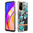 Coque Silicone Motif Fantaisie Souple Couleur Unie Etui Housse Y06B pour Oppo A94 5G Petit