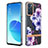 Coque Silicone Motif Fantaisie Souple Couleur Unie Etui Housse Y06B pour Oppo Reno6 5G Petit