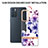 Coque Silicone Motif Fantaisie Souple Couleur Unie Etui Housse Y06B pour Oppo Reno6 5G Petit