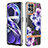 Coque Silicone Motif Fantaisie Souple Couleur Unie Etui Housse Y06B pour Realme 8i Petit