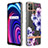 Coque Silicone Motif Fantaisie Souple Couleur Unie Etui Housse Y06B pour Realme C25Y India Petit