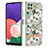 Coque Silicone Motif Fantaisie Souple Couleur Unie Etui Housse Y06B pour Samsung Galaxy A22s 5G Blanc