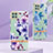 Coque Silicone Motif Fantaisie Souple Couleur Unie Etui Housse Y06B pour Samsung Galaxy A22s 5G Petit