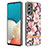 Coque Silicone Motif Fantaisie Souple Couleur Unie Etui Housse Y06B pour Samsung Galaxy A53 5G Rose