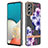 Coque Silicone Motif Fantaisie Souple Couleur Unie Etui Housse Y06B pour Samsung Galaxy A53 5G Violet