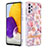 Coque Silicone Motif Fantaisie Souple Couleur Unie Etui Housse Y06B pour Samsung Galaxy A73 5G Rose