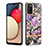 Coque Silicone Motif Fantaisie Souple Couleur Unie Etui Housse Y06B pour Samsung Galaxy F02S SM-E025F Violet Clair
