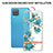 Coque Silicone Motif Fantaisie Souple Couleur Unie Etui Housse Y06B pour Samsung Galaxy M12 Petit