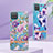 Coque Silicone Motif Fantaisie Souple Couleur Unie Etui Housse Y06B pour Samsung Galaxy M12 Petit