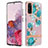 Coque Silicone Motif Fantaisie Souple Couleur Unie Etui Housse Y06B pour Samsung Galaxy S20 5G Cyan