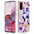 Coque Silicone Motif Fantaisie Souple Couleur Unie Etui Housse Y06B pour Samsung Galaxy S20 5G Violet