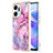 Coque Silicone Motif Fantaisie Souple Couleur Unie Etui Housse Y07B pour Huawei Honor X7a Petit