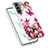 Coque Silicone Motif Fantaisie Souple Couleur Unie Etui Housse Y07B pour Samsung Galaxy S21 5G Petit