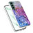 Coque Silicone Motif Fantaisie Souple Couleur Unie Etui Housse Y07B pour Samsung Galaxy S21 5G Violet