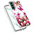Coque Silicone Motif Fantaisie Souple Couleur Unie Etui Housse Y07B pour Samsung Galaxy S21 FE 5G Petit