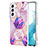 Coque Silicone Motif Fantaisie Souple Couleur Unie Etui Housse Y08B pour Samsung Galaxy S21 5G Petit