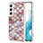 Coque Silicone Motif Fantaisie Souple Couleur Unie Etui Housse Y10B pour Samsung Galaxy S21 FE 5G Petit